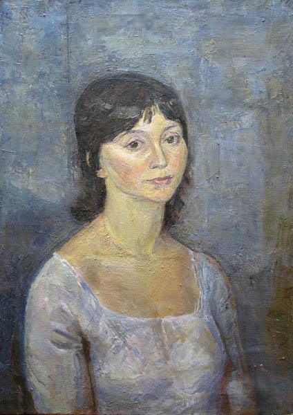 Ночной академический портрет жены. Чвокова-Волхонская Галина Сергеевна