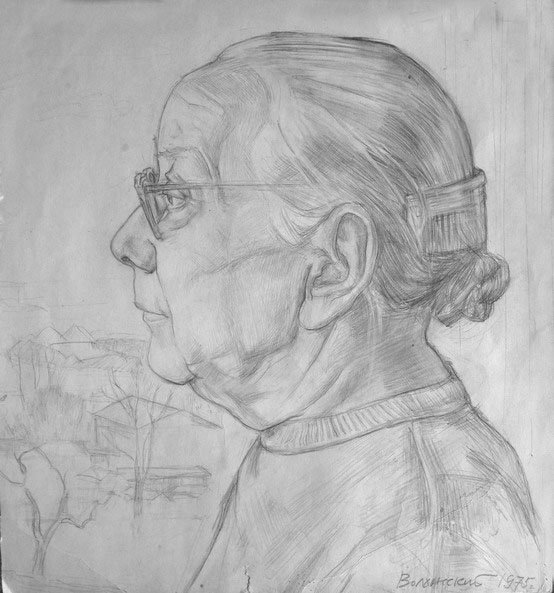 Мария Григорьевна Степанова, Академический рисунок карандашом, рисунки карандашом, графика, pencil drawings